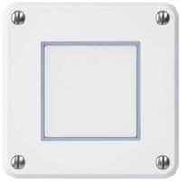 UP-Drucktaster robusto IP55 2P weiss