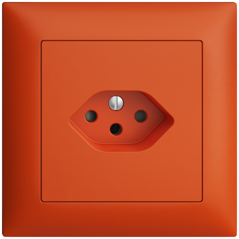 UP-Steckdose EDIZIOdue T13 orange