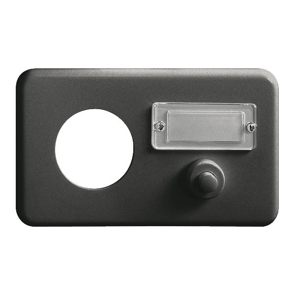 Combinaison ENC FH 1×2 vide +sonnerie noir