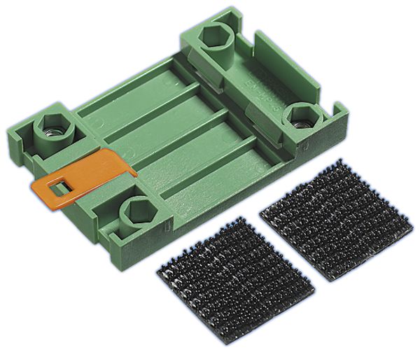 Hutschienenadapter RCO R&M mit DIN-Tragschiene
