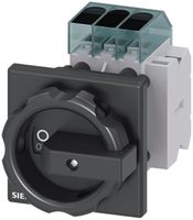 Interrupteur de charge Siemens SENTRON 3LD3 frontal 16A 3L +1F/1O 66×66mm no