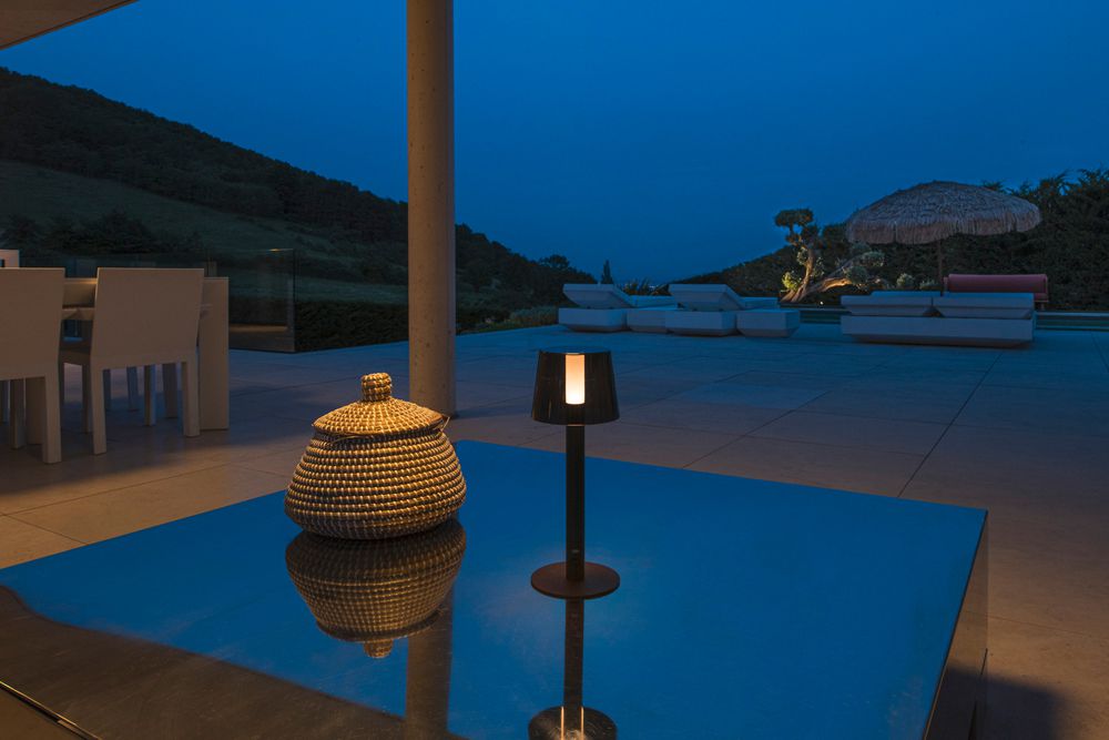 Lampada multipla LED SLV TAHA 5W 200lm 2700K IP65 nero con vari accessori