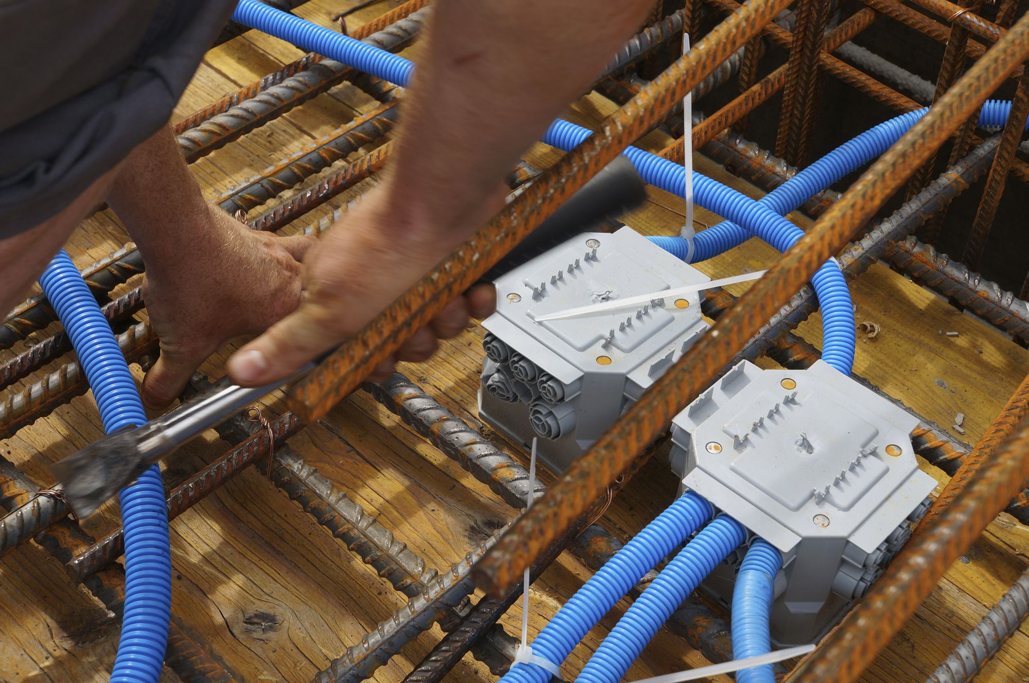 UP-Abzweigdose HSB Easybox 115×115×105mm halogenfrei