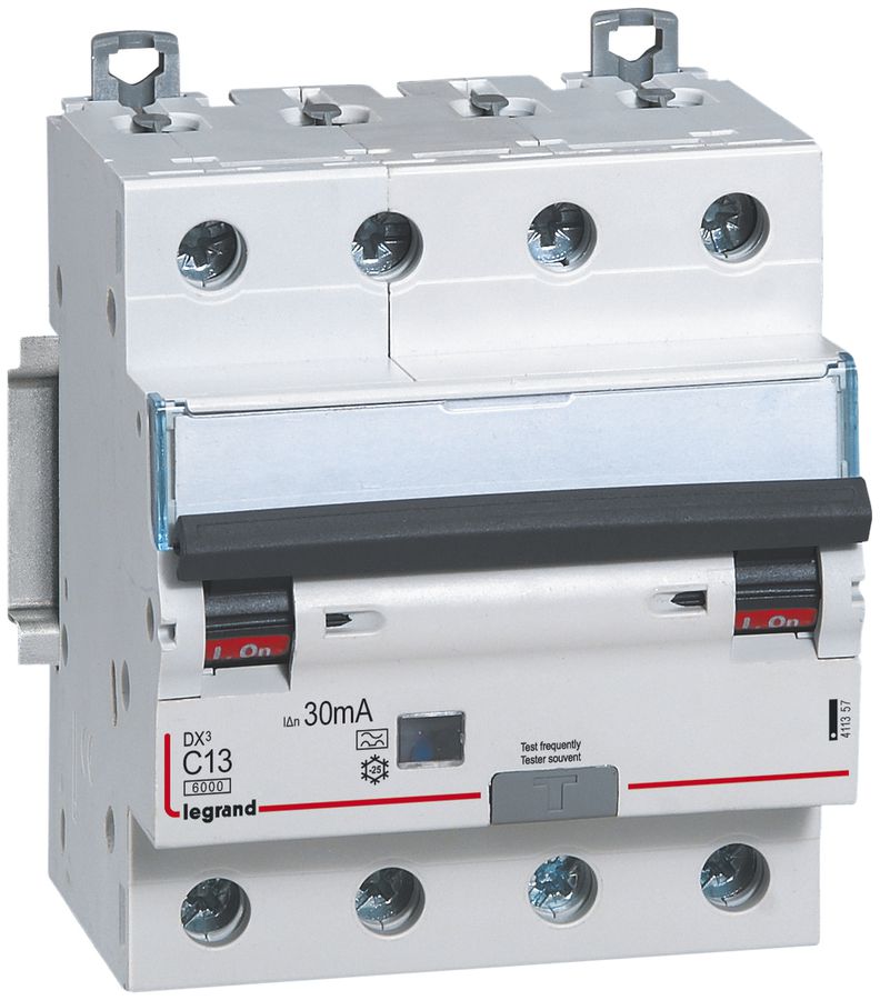 Disgiuntore differenziale Legrand C 4P 25A 6000A 30mA tipo A