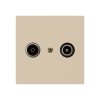 Presa di passaggio INC kallysto R/TV 23dB beige