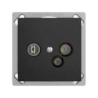 EB-Datendose TV-R DD04 5…65MHz EDIZIOdue schwarz