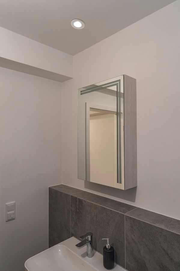 EB-LED-Deckenleuchte KAMUELA ECO, 6.5W 3000K dimmbar 38° IP65 weiss