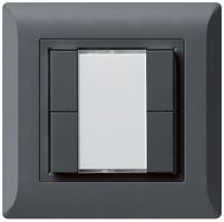 AP-Multifunktionstaster kallysto.line KNX RF 4-fach anthrazit