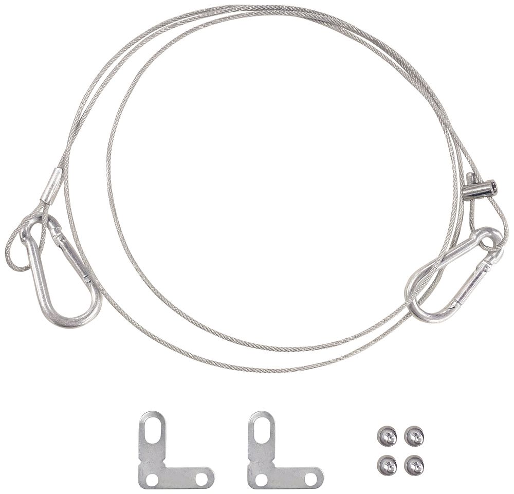 Kit de sécurité pour luminaires PANEL composés de cordes et de pinces