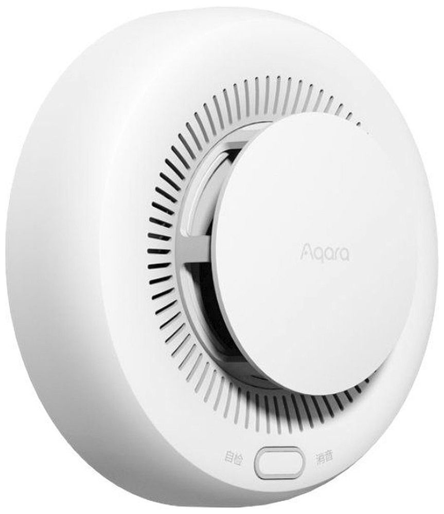 RF-Rauchmelder Aqara SD-S01D Zigbee Ø104.6×42mm weiss