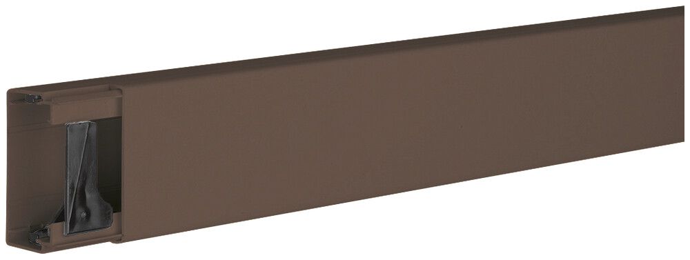 Installationskanal tehalit LF 60×30×2000mm (B×H×L) PVC braun