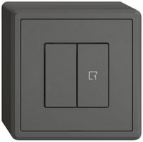 AP-Nebenstelle Schalter EDIZIO.liv Wiser SNAPFIX® 1 Kanal 1 Szene 2 Tasten dgu