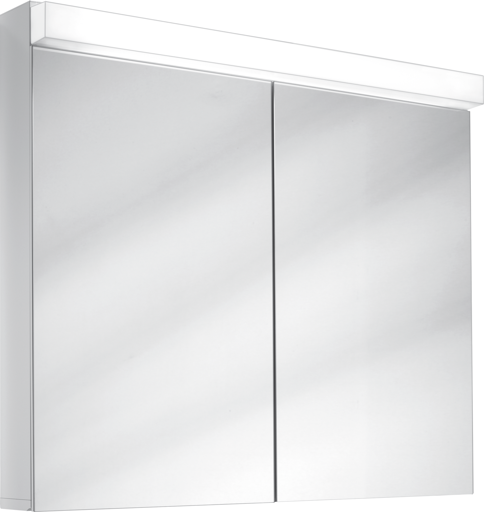 Schneider Spiegelschrank LOW 90/2/LED, 4000K, weiss