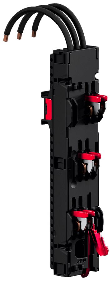 Sammelschienenadapter RiLineX RX 9360.730 1×Tragschiene 3P 32A 4Stk