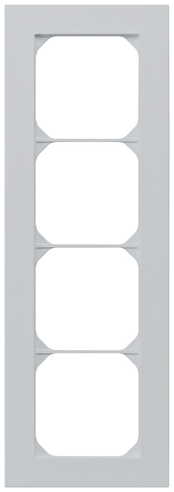 UP-Abdeckrahmen kallysto.pro 4×1 hellgrau 94×274mm