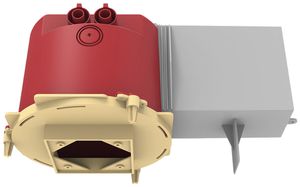 EB-Gehäuse Spotbox Mini Quadro 76T mit Tank