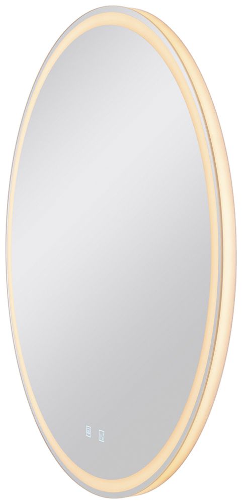 Applique LED SLV TRUKKO 80 specchio 23W 1210lm 930/940/965 IP44 Ø790mm cromo