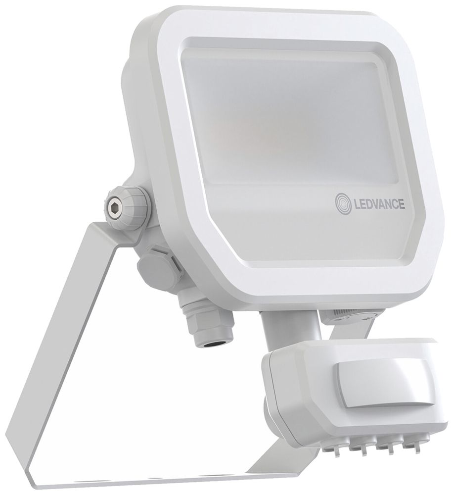 LED-Strahler LEDVANCE FLOODLIGHT10 PIR SEN 8W 1100lm 830 IP65 100° 136×57 ws