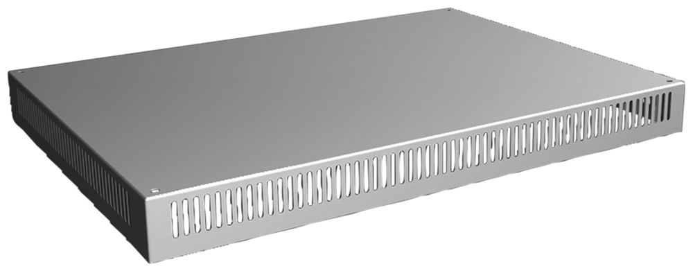 Oberbodenblech Rittal SV 9681.886 800×72×600mm Dachbeplankung entlüftet grau