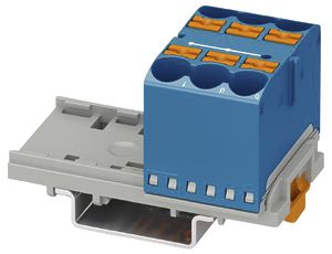 Verteilerblock PX PTFIX 6X10/S-NS35 BU
