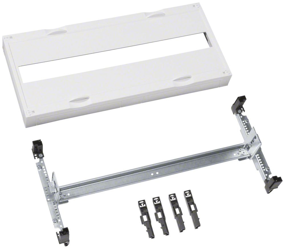 Kit Hager univers N 225×500mm 26 PLE pour AMD avec rail DIN réglable