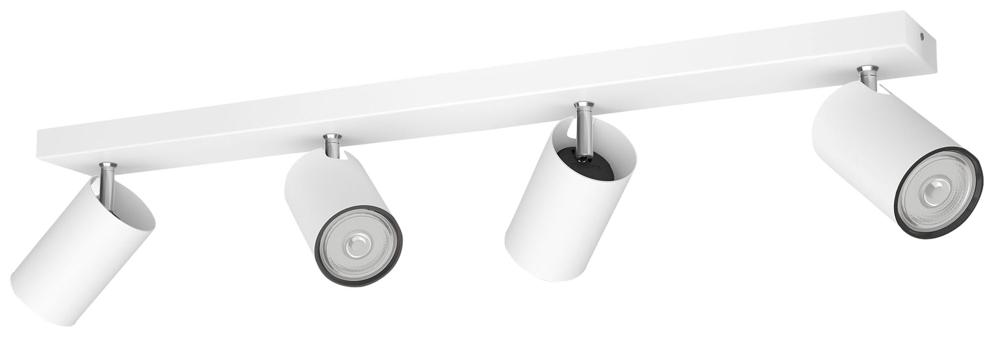 Spot Philips KOSIPO GU10 4×5.5W 628×70mm bianco