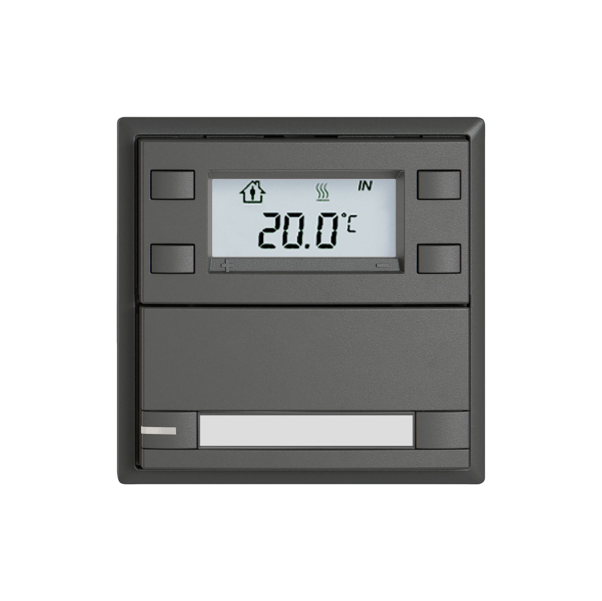 RTH-Taster EDIZIO.liv SNAPFIX® m.RGB-LED Pap.1×Taste 2-Tbed.dgu