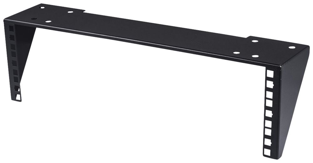 Halterung 19" VALUE 3HE 500×100mm max. 25kg Stahl schwarz