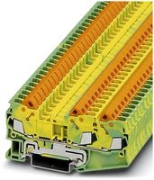 Borne 0.5…2.5mm² vert/jaune con. rapide QTC 2.5-TWIN-PE