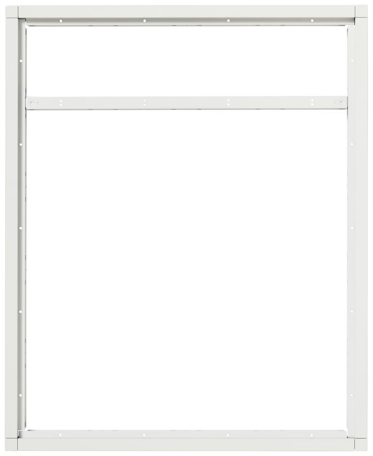 AP-Rahmen Siedle 20× 531×431×38mm weiss