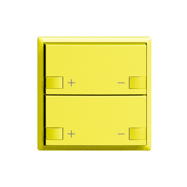 Frontset 2×Dimmer 2K/2T ZEP EDIZIOdue lemon