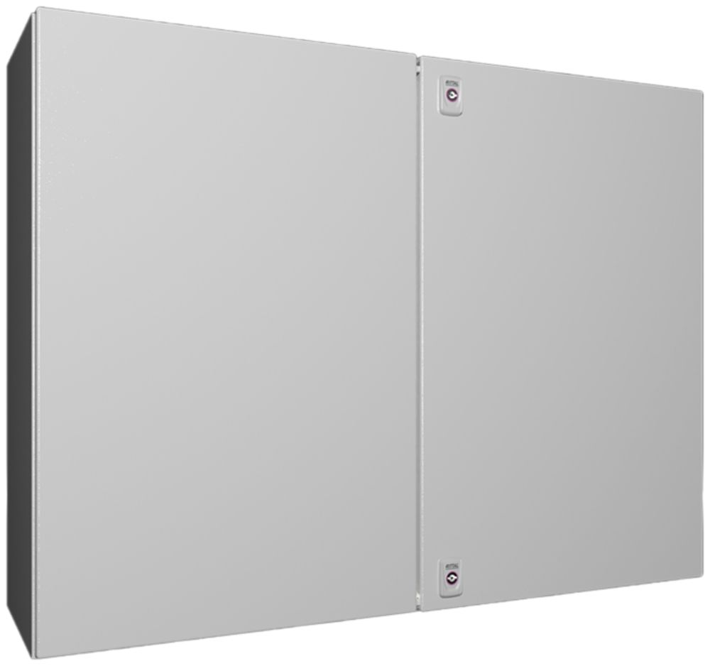 Armoire compacte Rittal AX, 2 portes, IP66, 1000×760×300mm, tôle d'acier