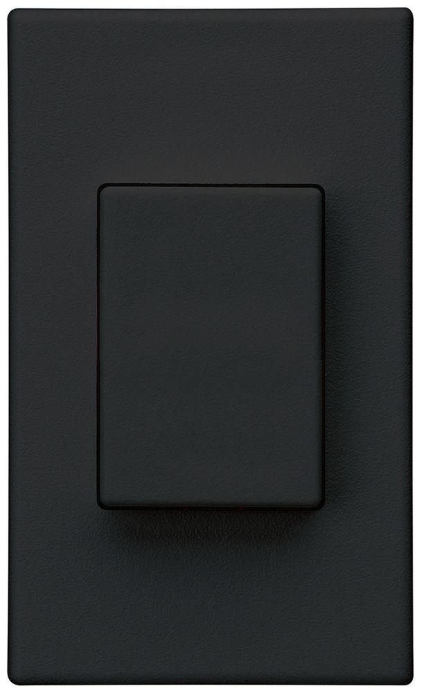 EB-Druckschalter Hager FLF 10A/250V 3/1L schwarz