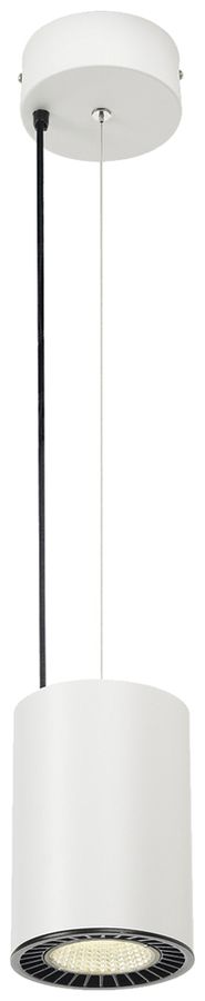 LED-Pendelleuchte SLV SUPROS 31W 2700lm 4000K 60° Ø127×185mm weiss