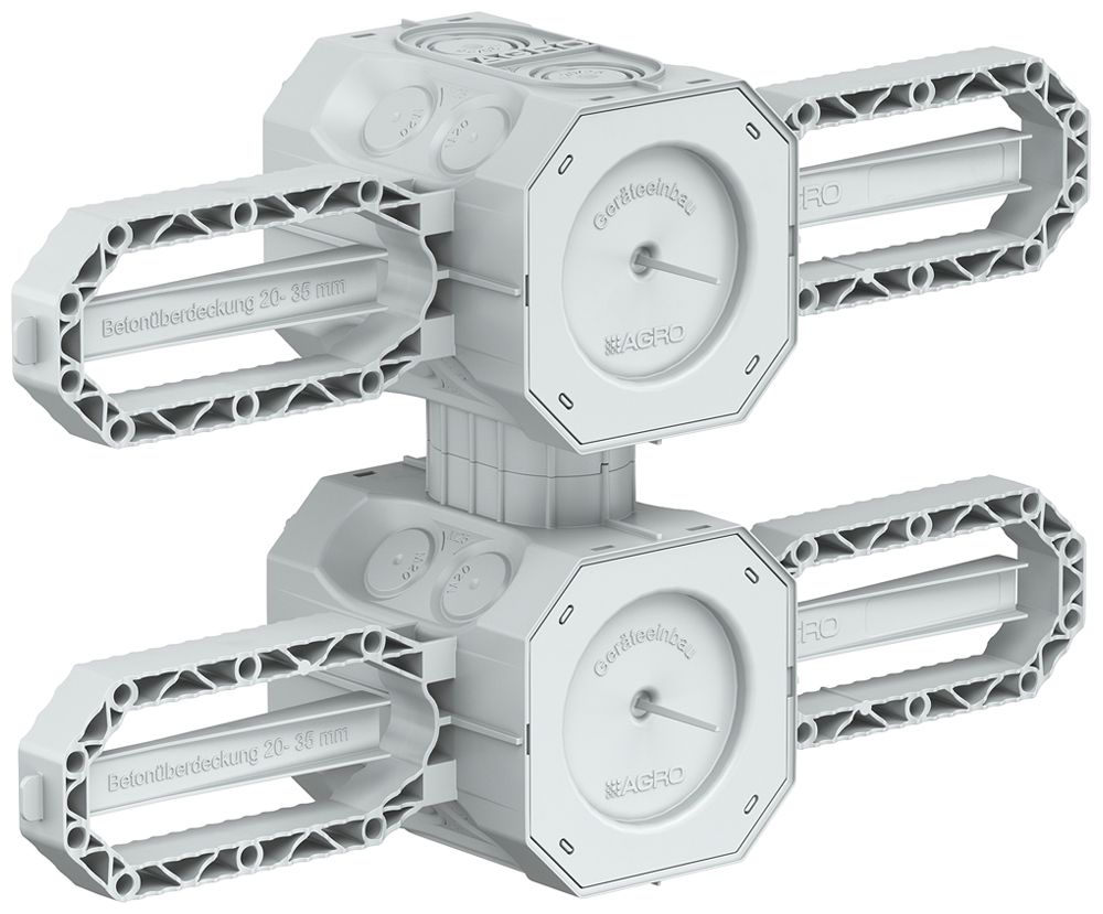 Boîte NUP ENC AGRO 2×1 Prefix 2.0 pour béton