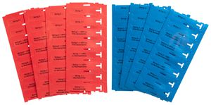 Beschriftungsset AWAG für Photovoltaik-Installation, 4 Strings, 32 Stück