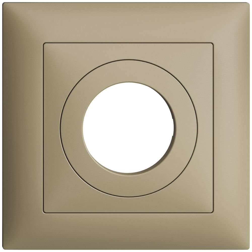 Kit frontale INC EDIZIOdue sand 88×88mm per interr.a chiave