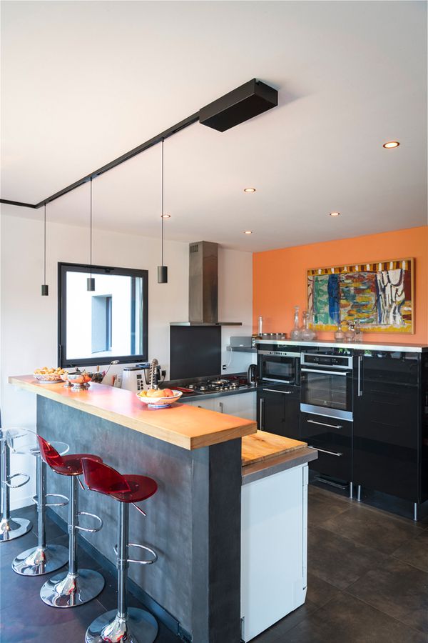 Boîtier transfo SLV 48V TRACK DALI gauche noir