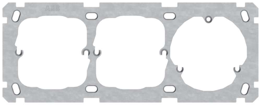 Befestigungsplatte ABB 1×3 2×52mm