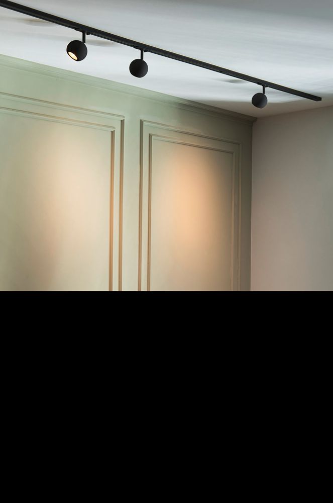 Spot SLV LIGHT EYE 90 GU10 1×6W VAR AD1PH Ø89mm noir