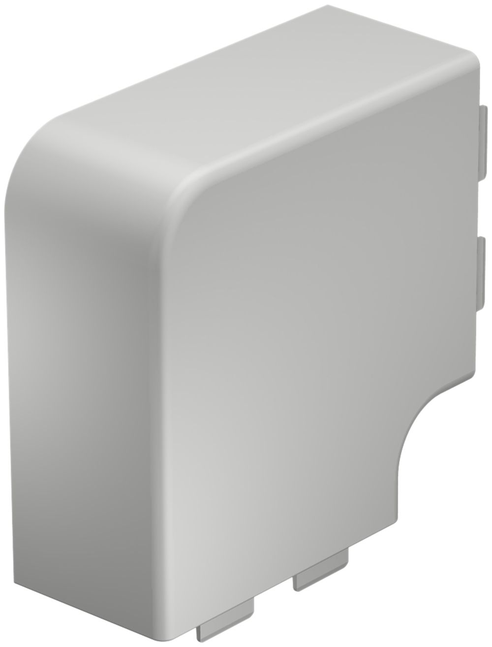 Angolo piatto Bettermann per canale d'inst.WDK grigio chiaro 60×110mm