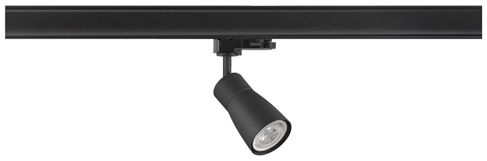 Spot SLV PURI 2.0 Dome GU10 1×6W REG AD3PH Ø55mm nero