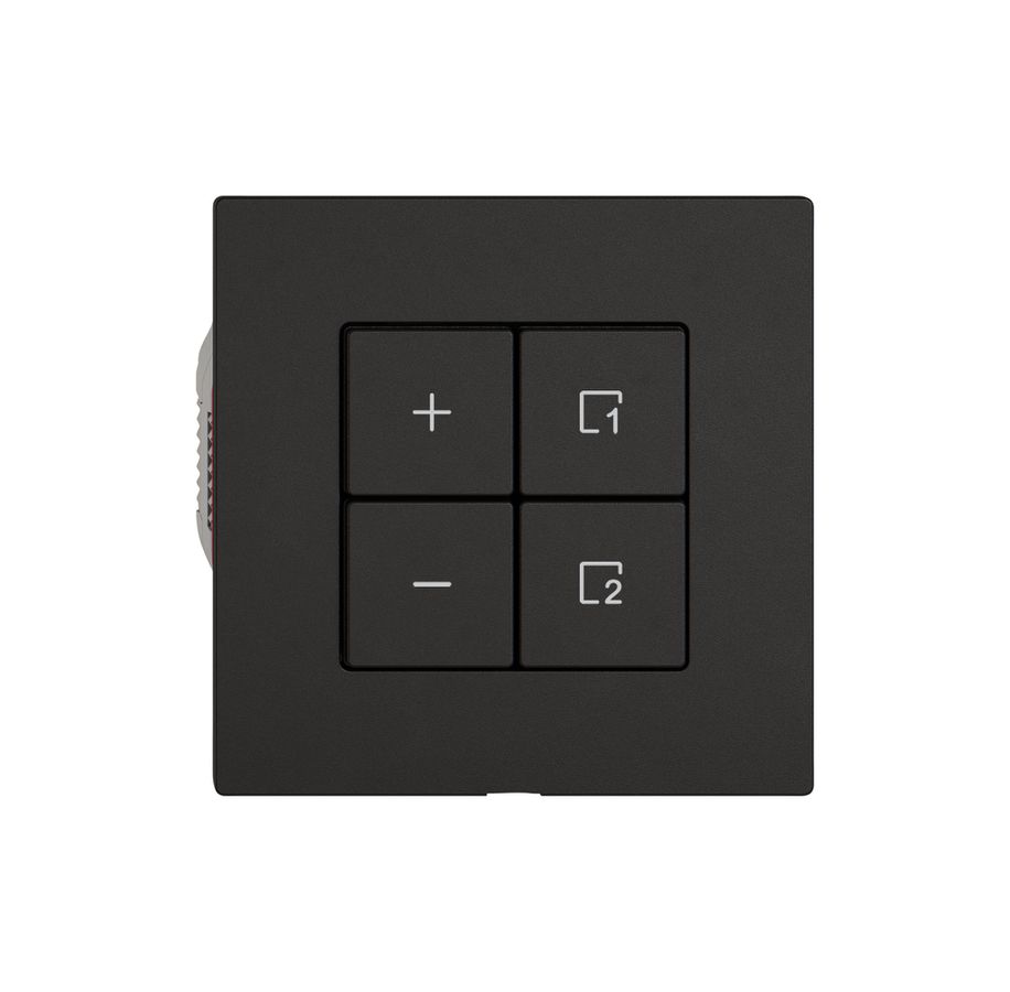 Station secondaire variateur EDIZIO.liv Wiser SNAPFIX® 1 scène 4 touches no