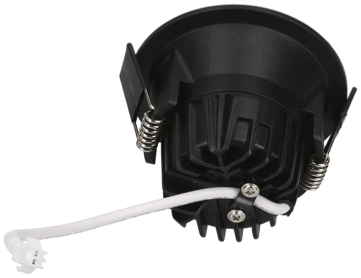 Spot LED INS maxLUCE ATMO 68 6.2W 700lm 3000K REG  Ø79mm nero