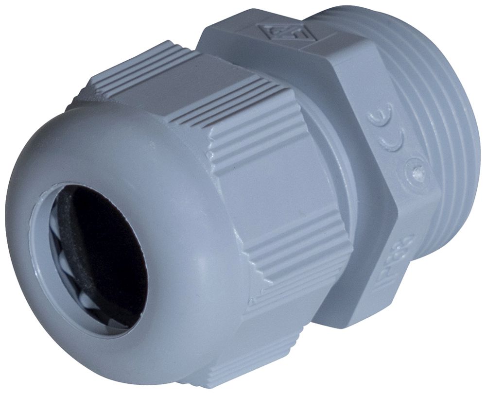 Pressacavo PLICA-TEC, M20 per cavo Ø5…12mm 10mm PA IP68 grigio scuro