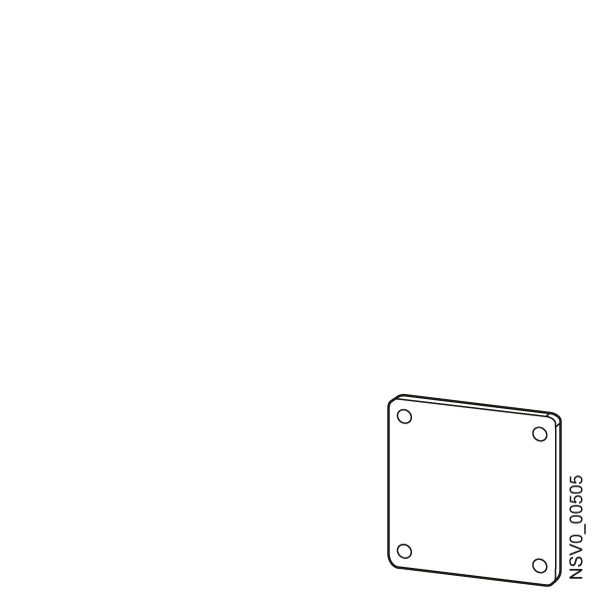 BD2-APO PIASTRA ADATT. INDIVIDUALE TAGLIO PER PRESE