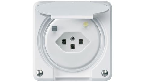 Steckdosen Typ 23 mit Fehlerstromschutz