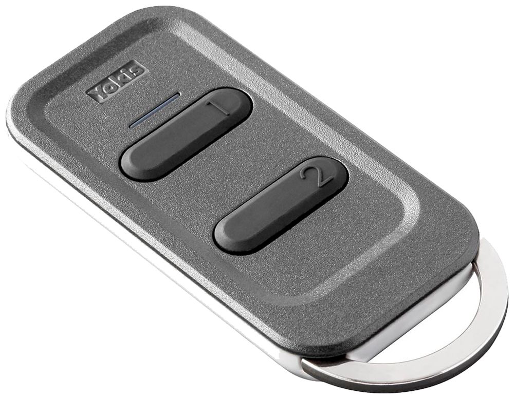 Télécommande RF YOKIS TLC2TP 2 touches 2.4GHz gris
