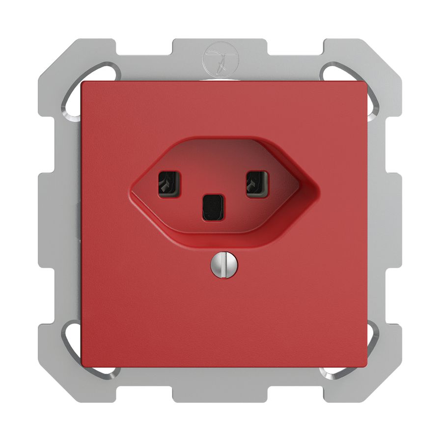 Prise ENC EDIZIOdue T23 16A berry, bornes à vis