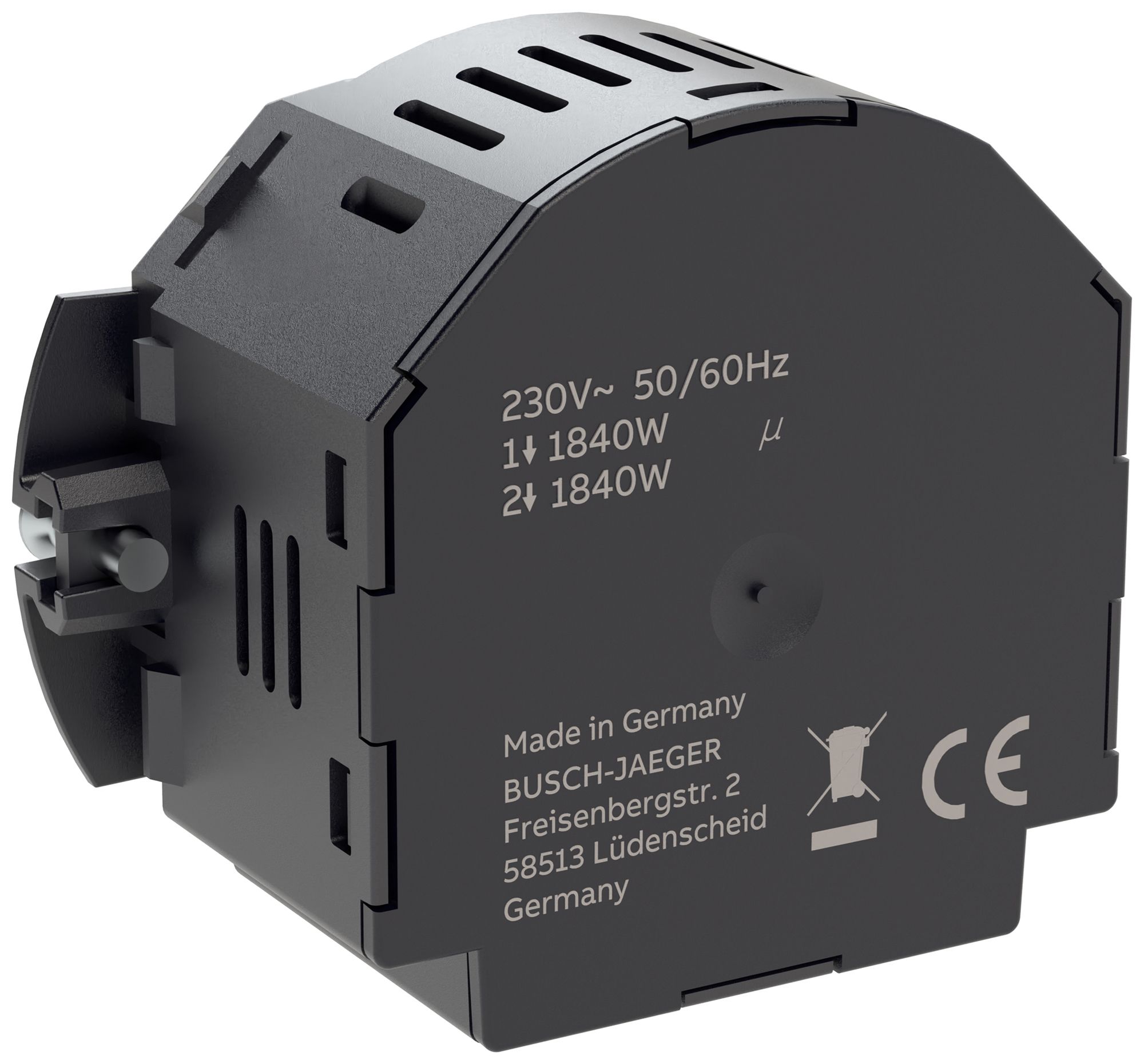 Thermostat d'ambiance ABB SIDUS GE-E chauffa./réfrigé. NO 230VAC/10A 5…30°C